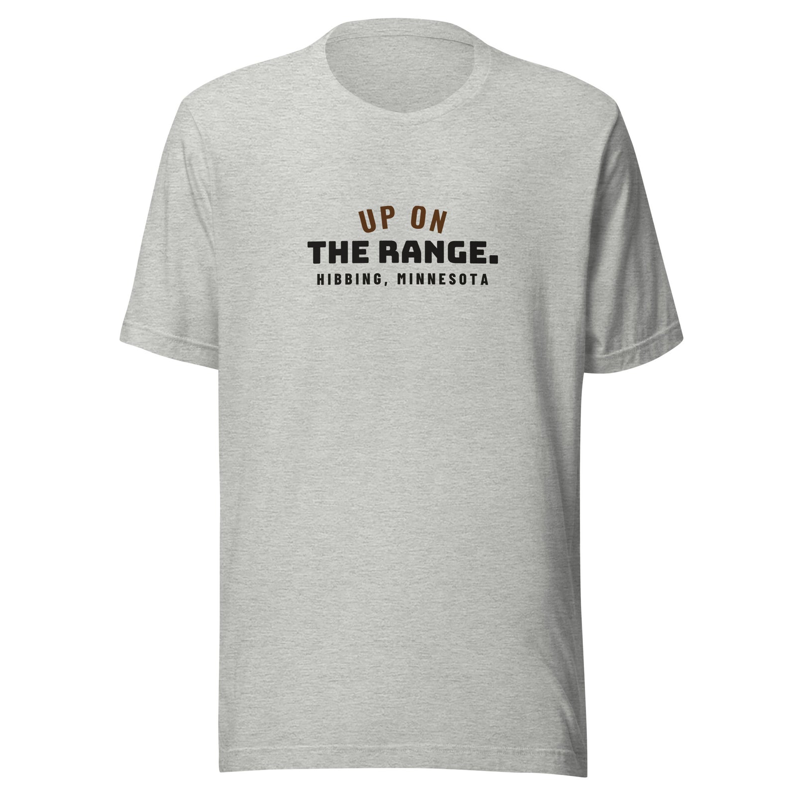 Hibbing Up On The Range. – Tee – Heather Grey