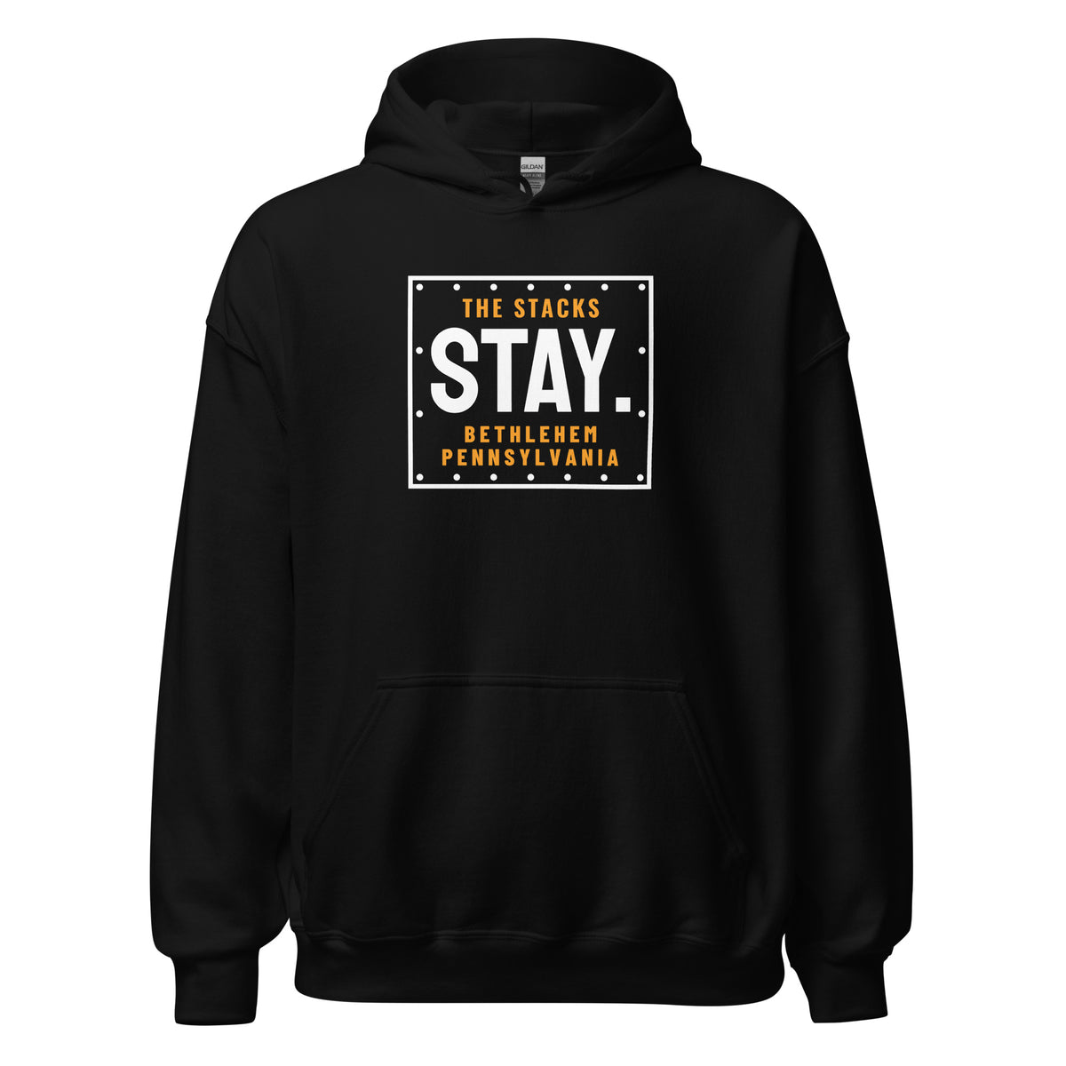 Bethlehem The Stacks Stay. – Hoodie – Black