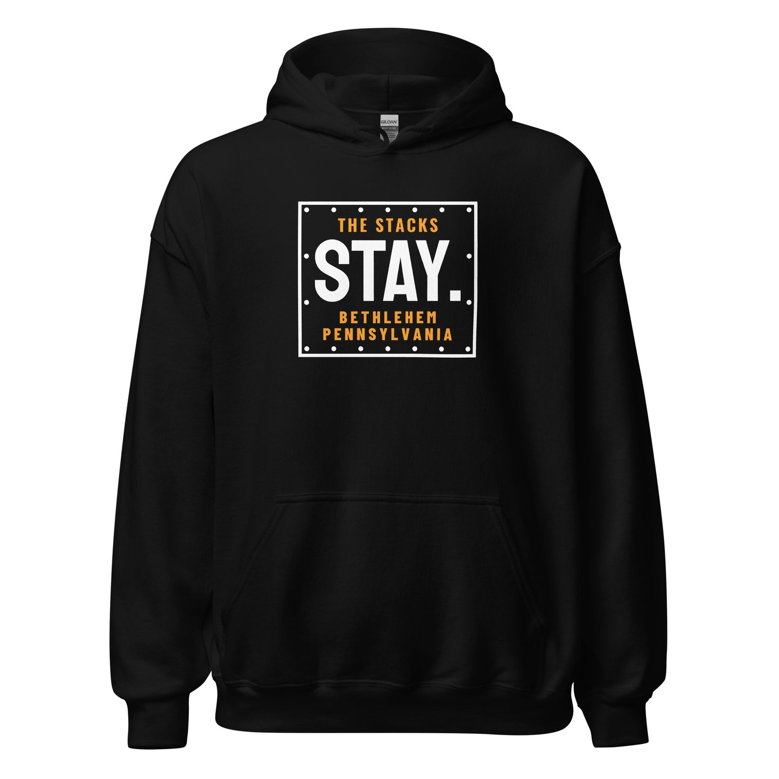 Bethlehem The Stacks Stay. – Hoodie – Black