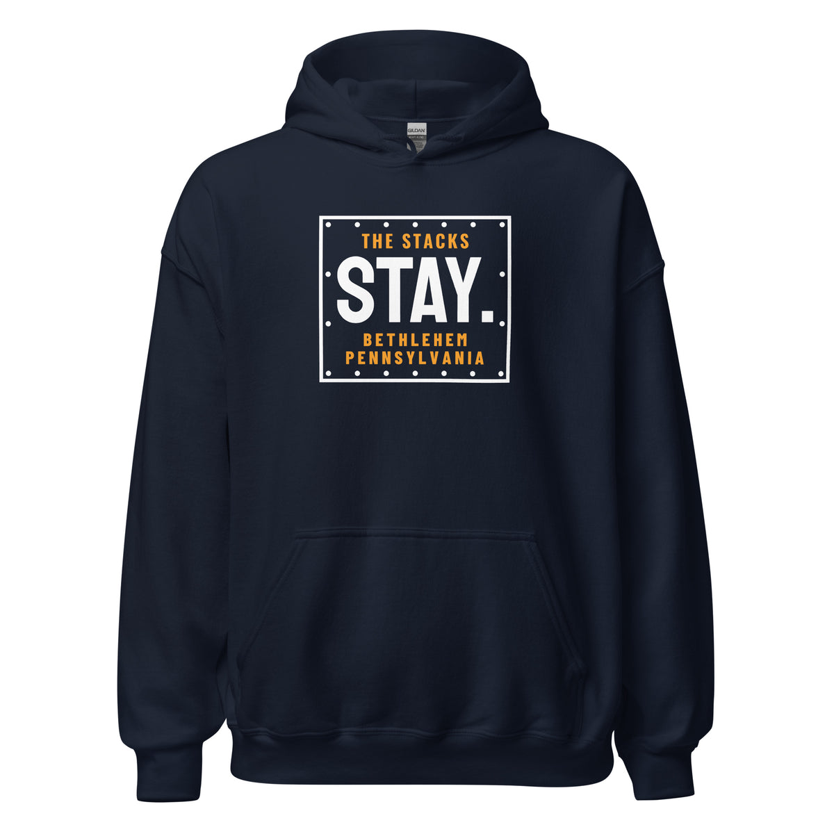 Bethlehem The Stacks Stay. – Hoodie – Navy
