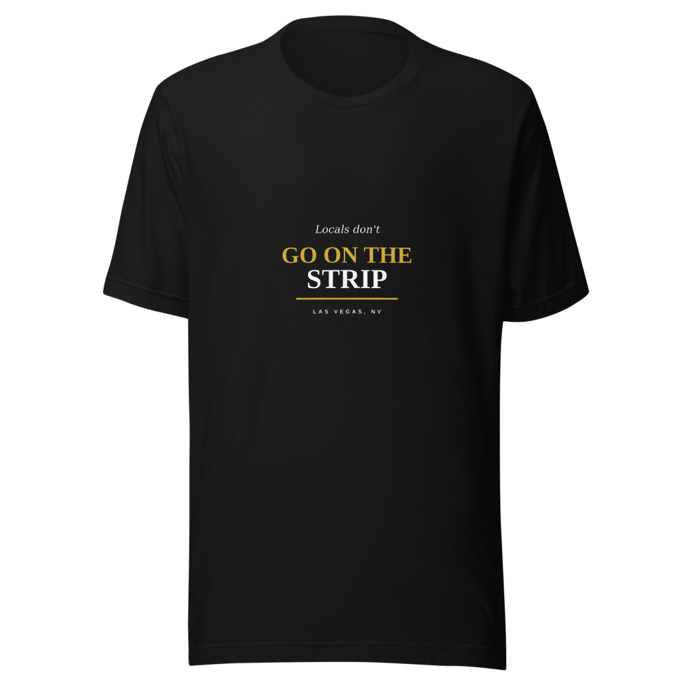 T-Shirt Black front