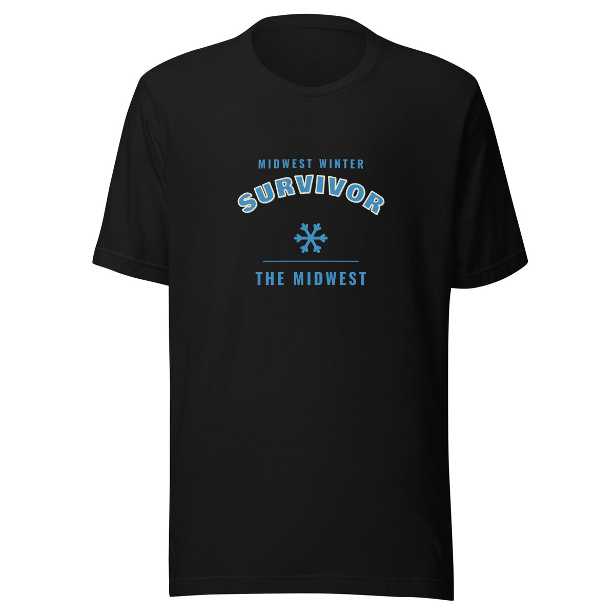 Midwest Winter Survivor – Tee – Black