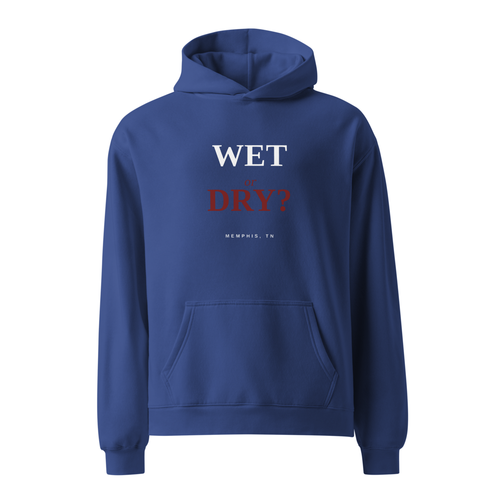 Hoodie Cobalt front