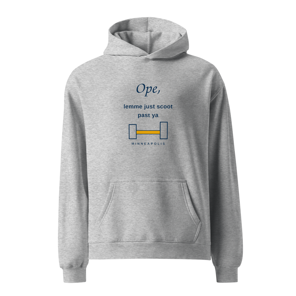Hoodie Athletic Heather front