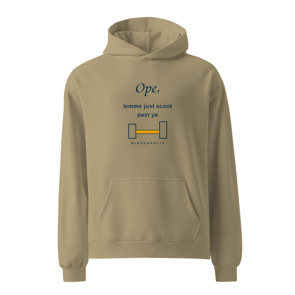 Hoodie Sand front
