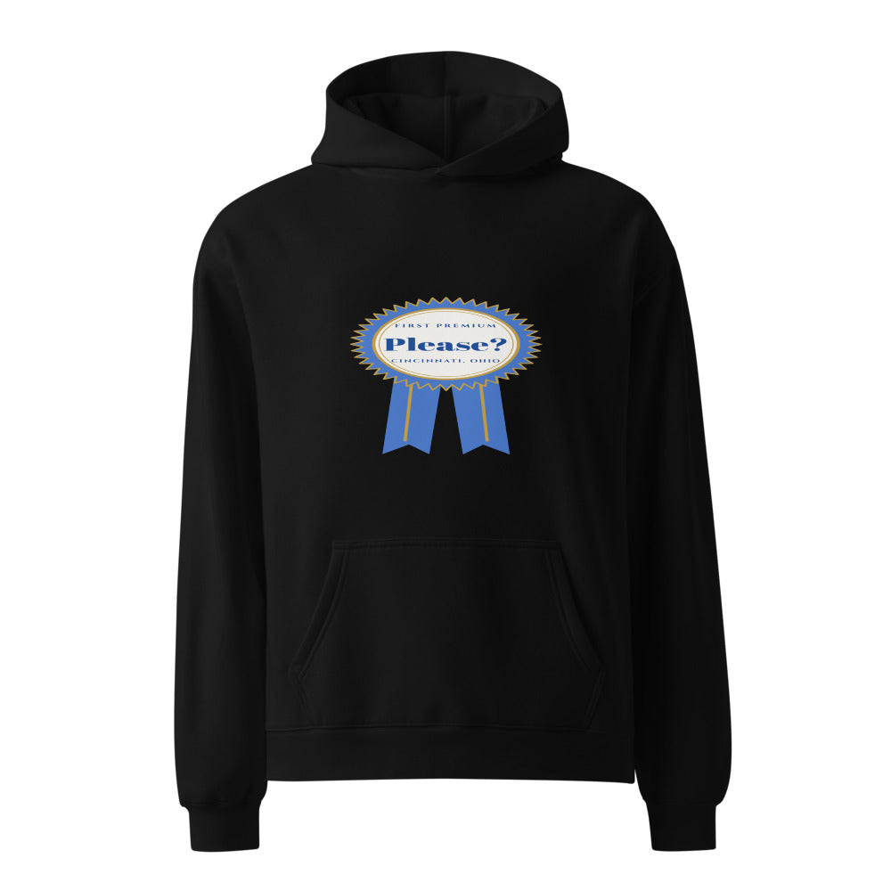 Cincinnati hoodie that says Please?
