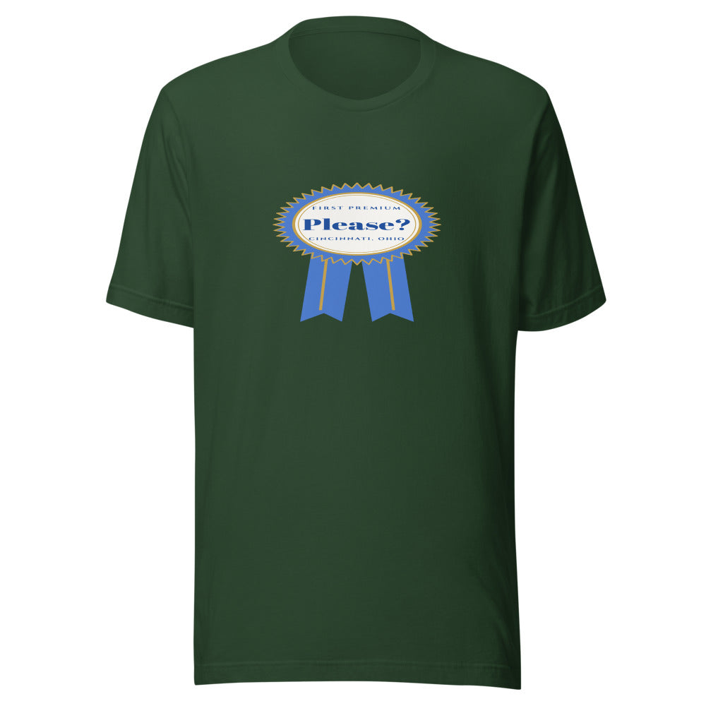 Cincinnati tee that says Please?