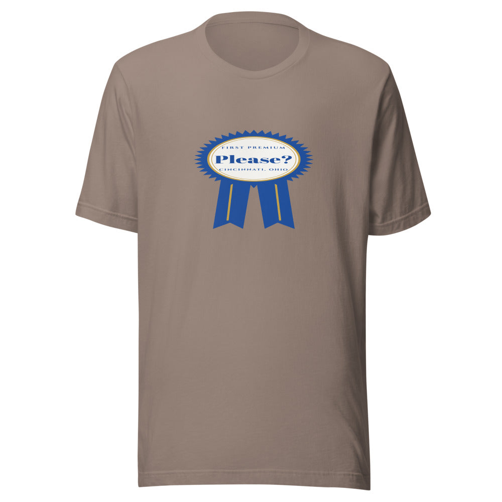 Cincinnati tee that says Please?