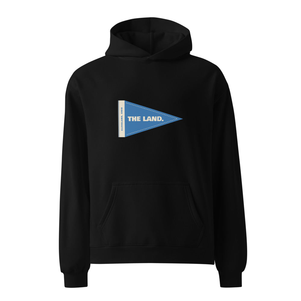 Cleveland hoodie that says The Land.