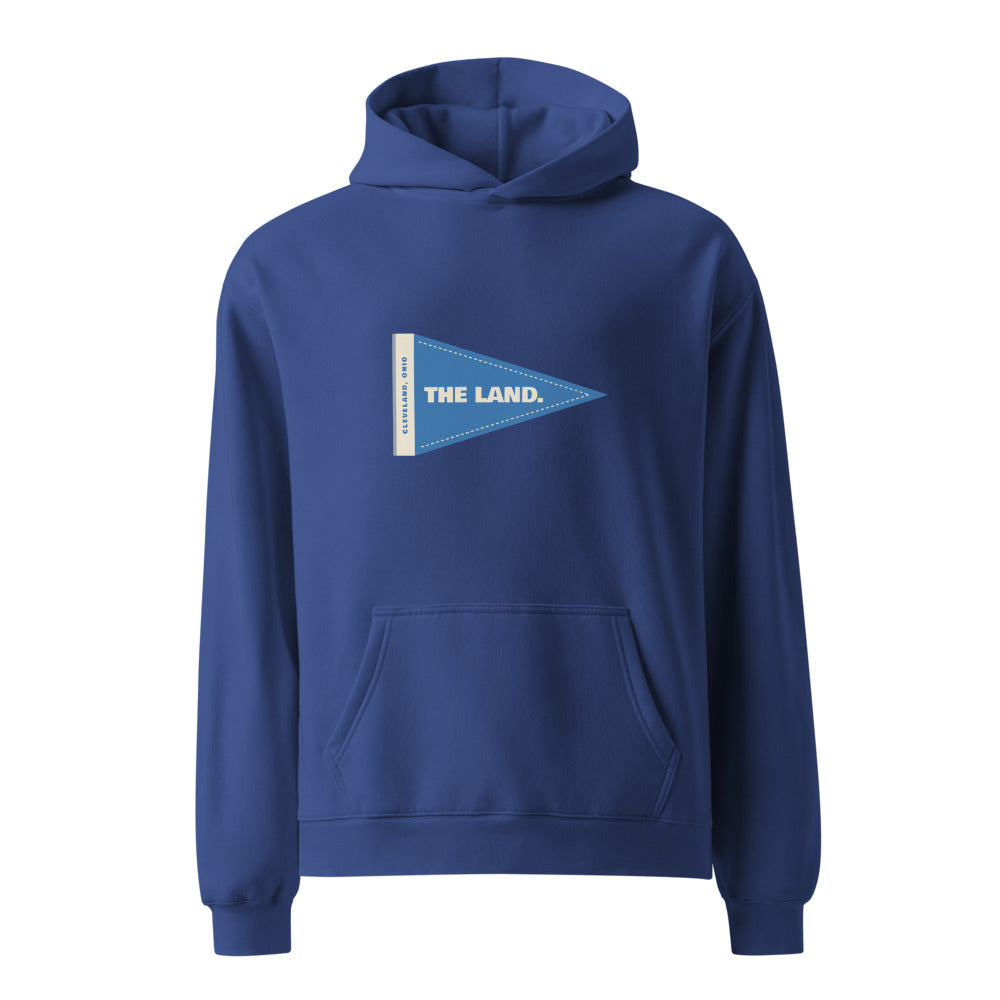 Cleveland hoodie that says The Land.