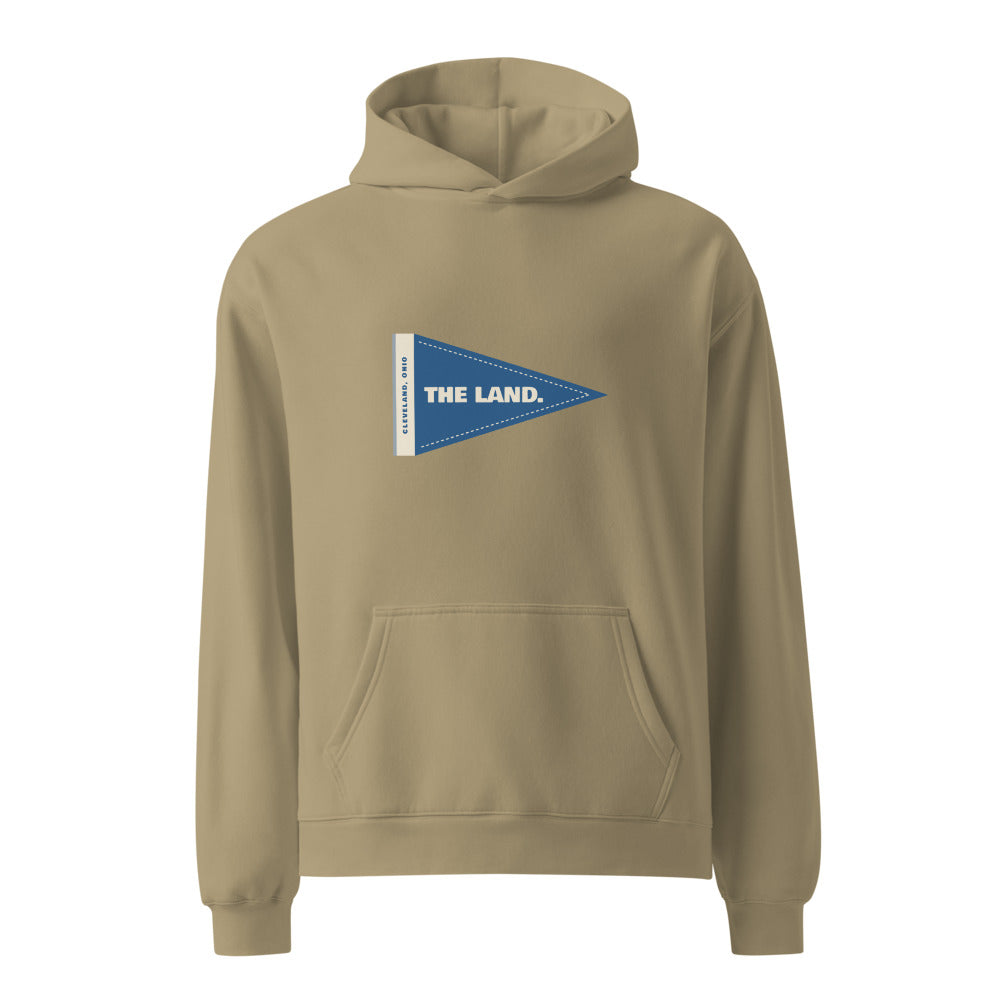 Cleveland hoodie that says The Land.