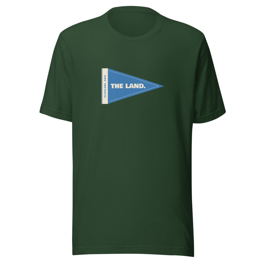 Cleveland tee that says The Land.