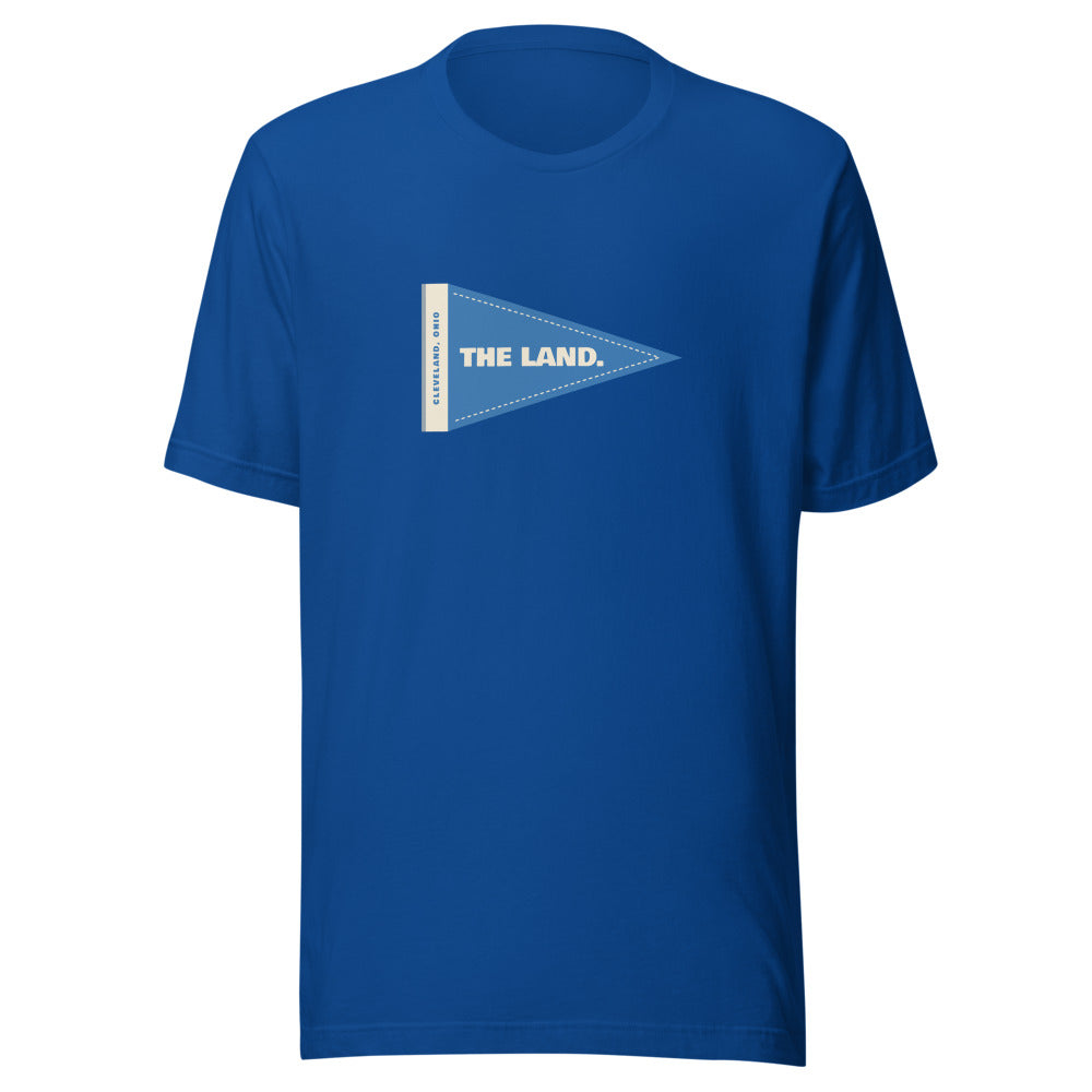 Cleveland tee that says The Land.