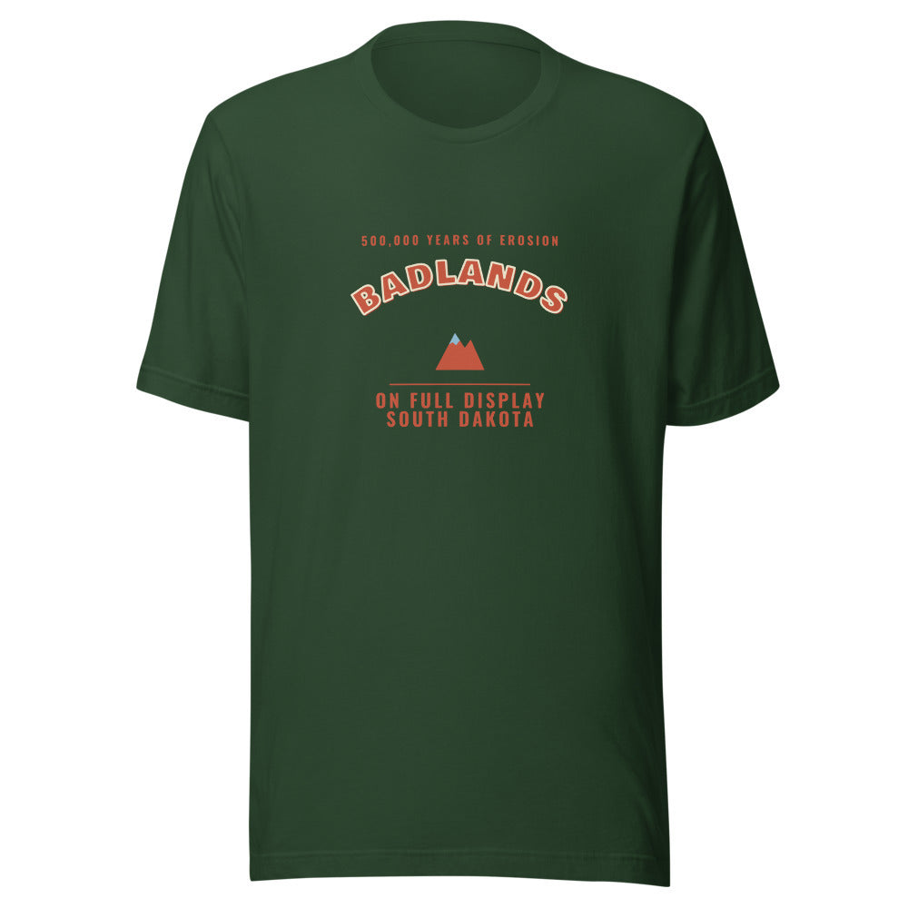 Badlands National Park 500 000 Years of Erosion On Full Display – Tee – Forest