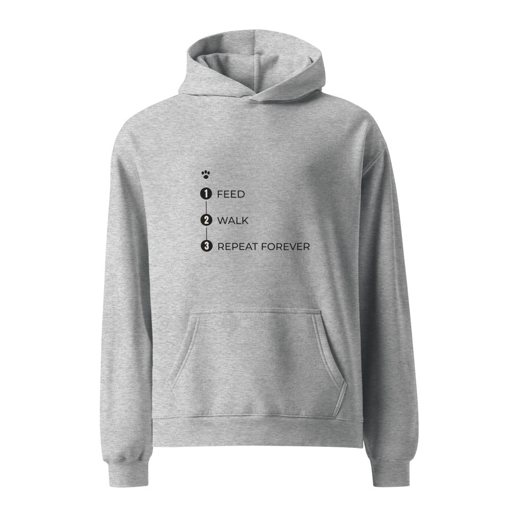 Hoodie Athletic Heather front