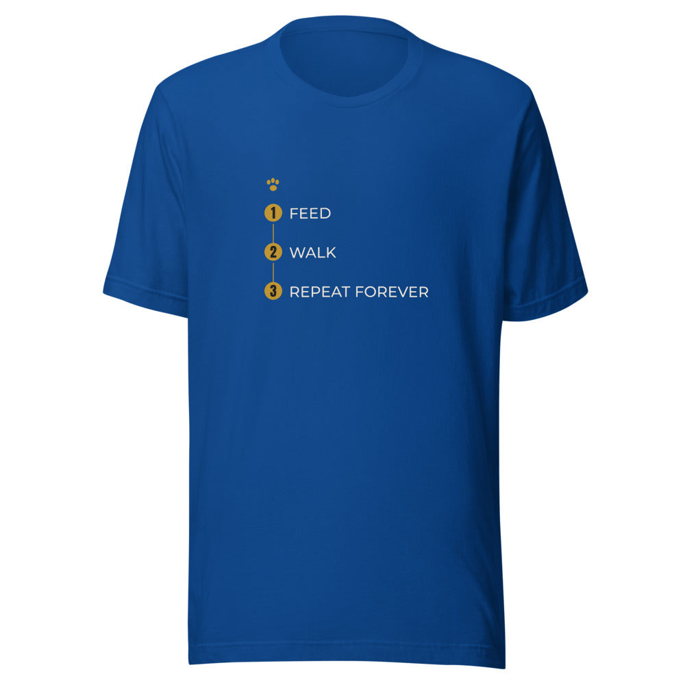 T-Shirt True Royal front