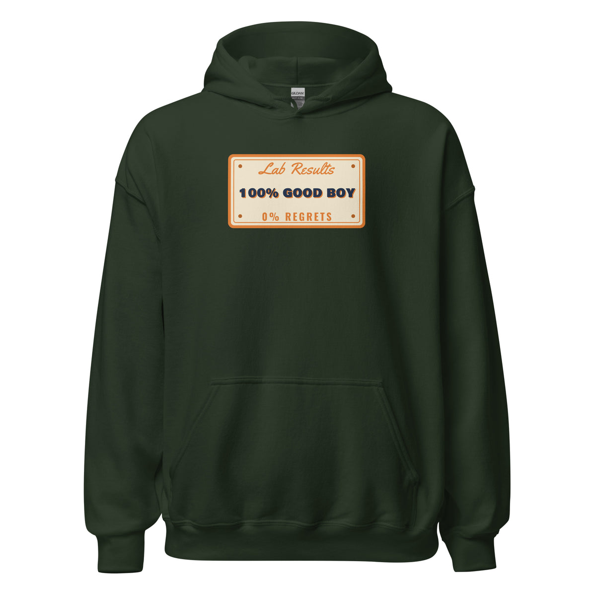 Pedigree 100% Good Boy 0% Regrets – Hoodie – Forest