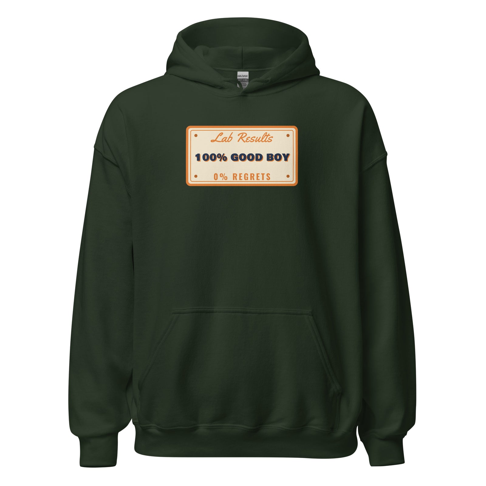 Pedigree 100% Good Boy 0% Regrets – Hoodie – Forest
