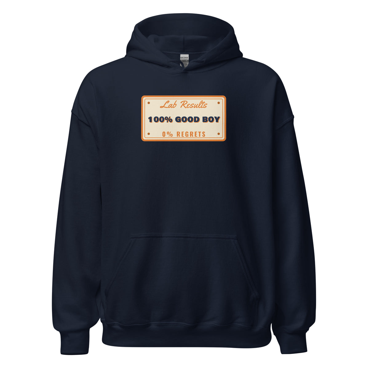 Pedigree 100% Good Boy 0% Regrets – Hoodie – Navy