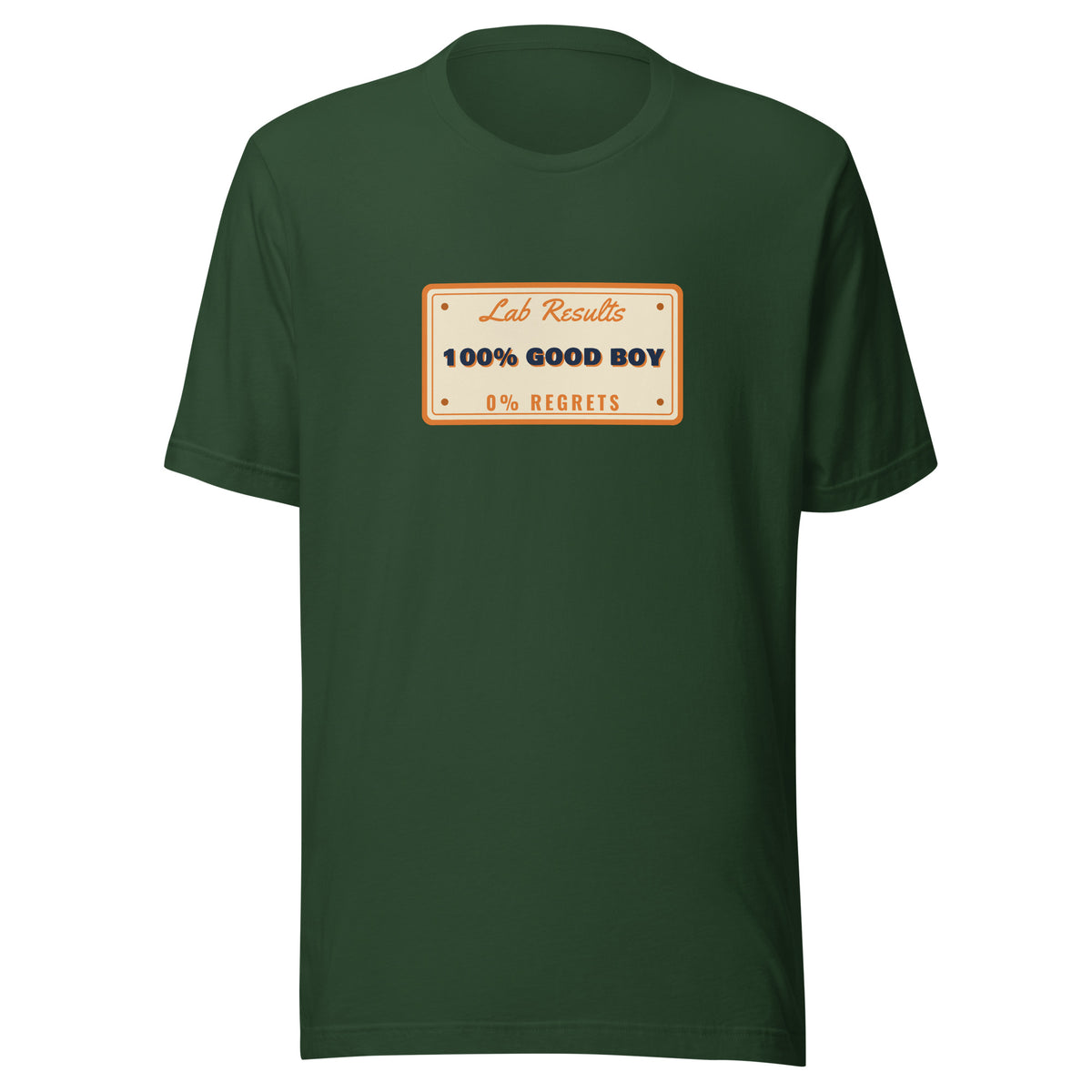 Pedigree 100% Good Boy 0% Regrets – Tee – Forest