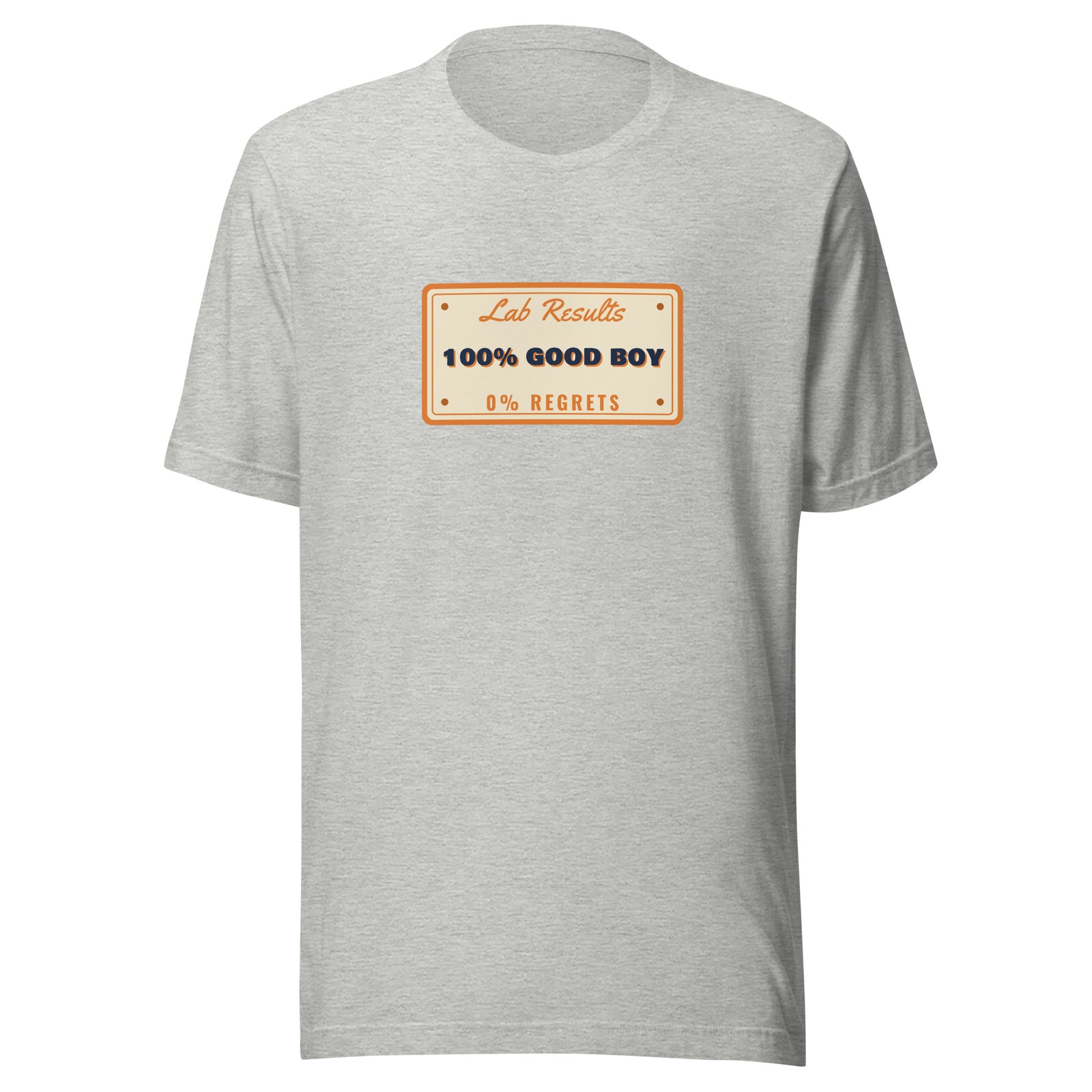 Pedigree 100% Good Boy 0% Regrets – Tee – Heather Grey