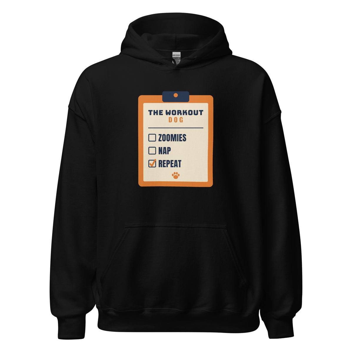 Zoomies Nap Repeat – Hoodie – Black