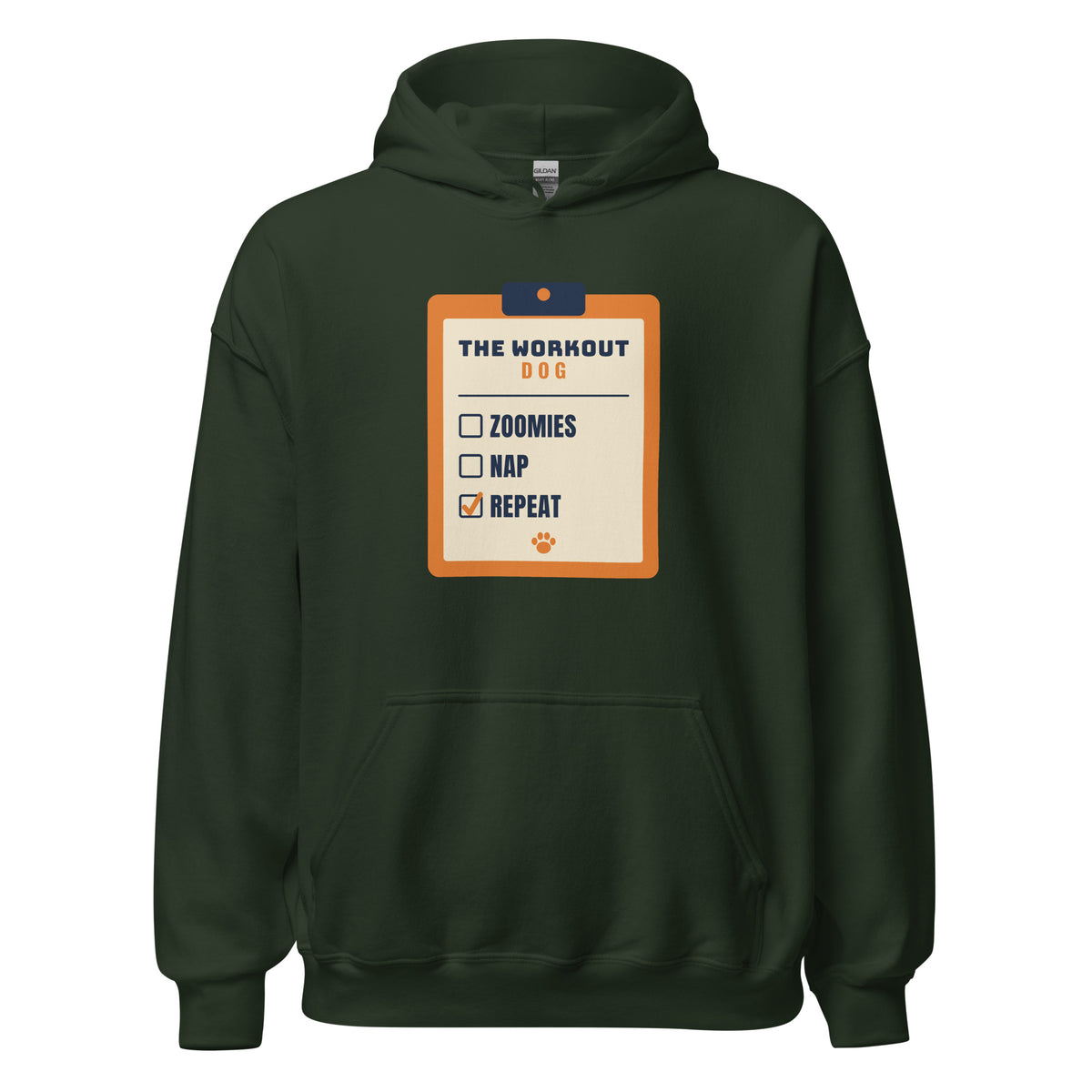 Zoomies Nap Repeat – Hoodie – Forest