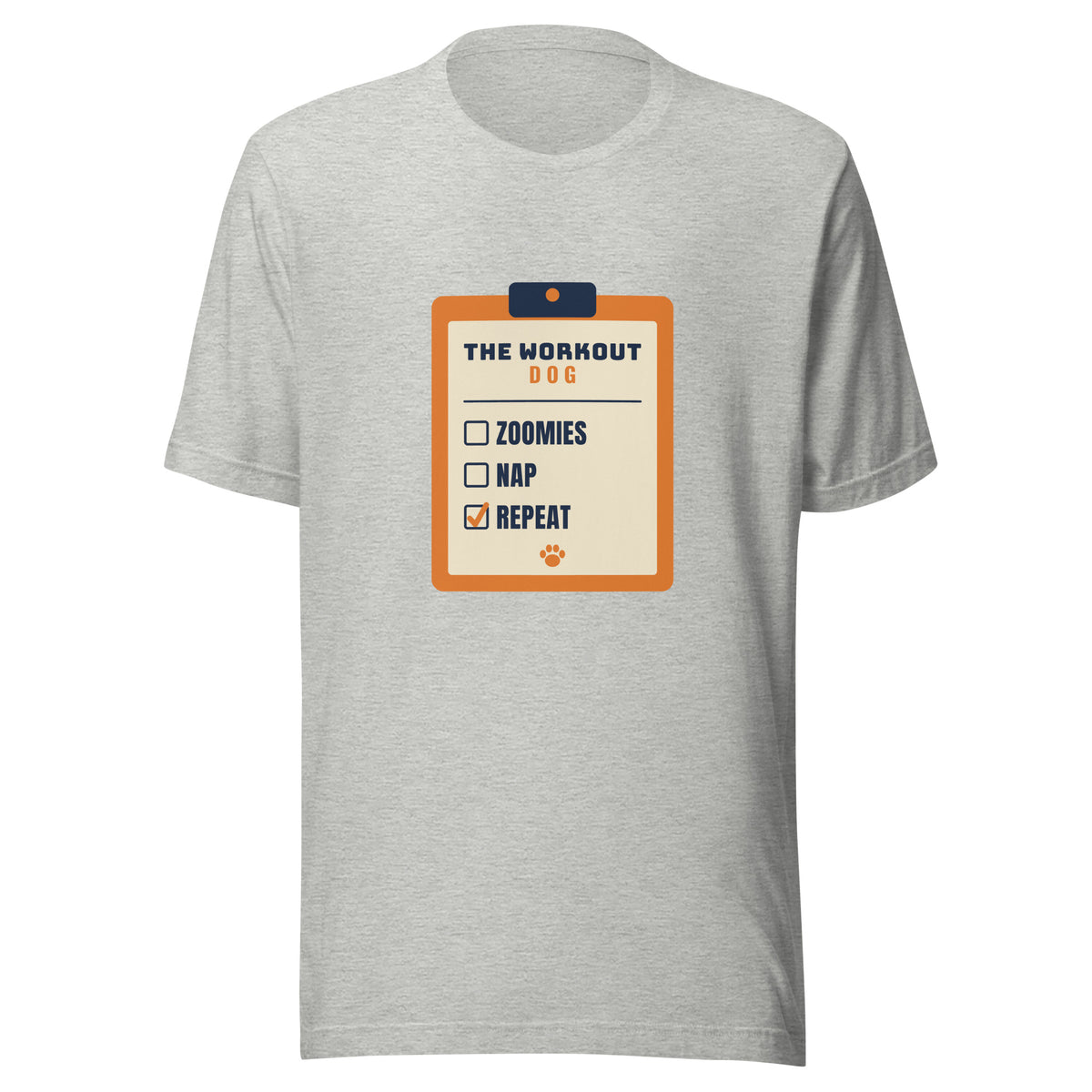 Zoomies Nap Repeat – Tee – Heather Grey