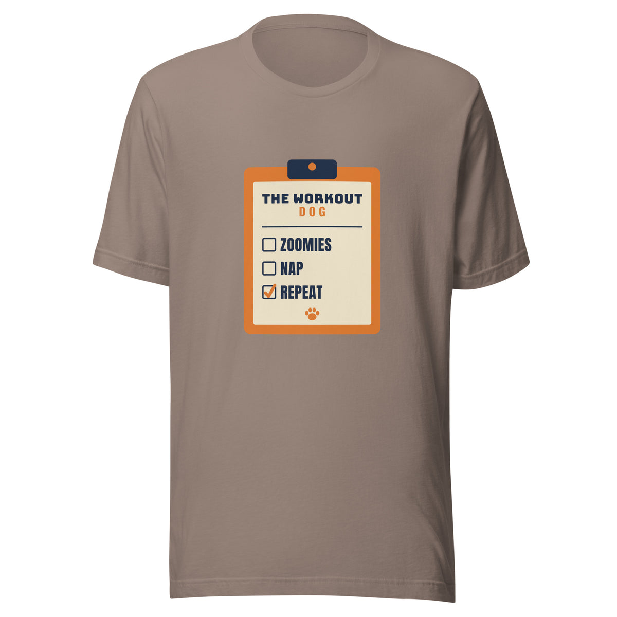 Zoomies Nap Repeat – Tee – Pebble