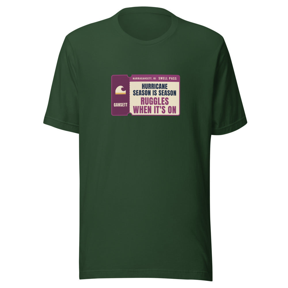 Narragansett Hurricane Season Is Season Ruggles When It's On – Tee – Forest