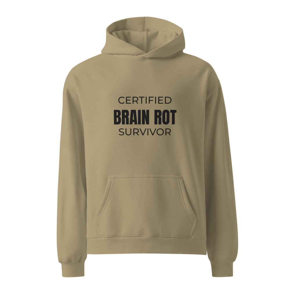Hoodie Sand front