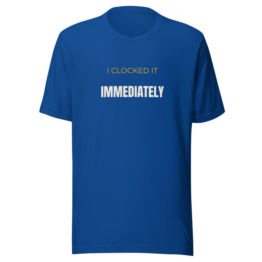 T-Shirt True Royal front