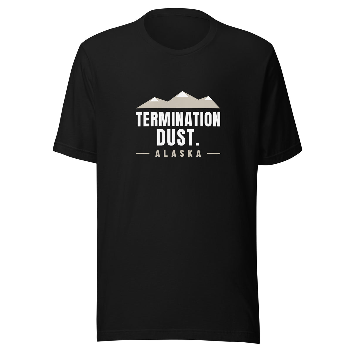 Alaska Termination Dust. – Tee – Black