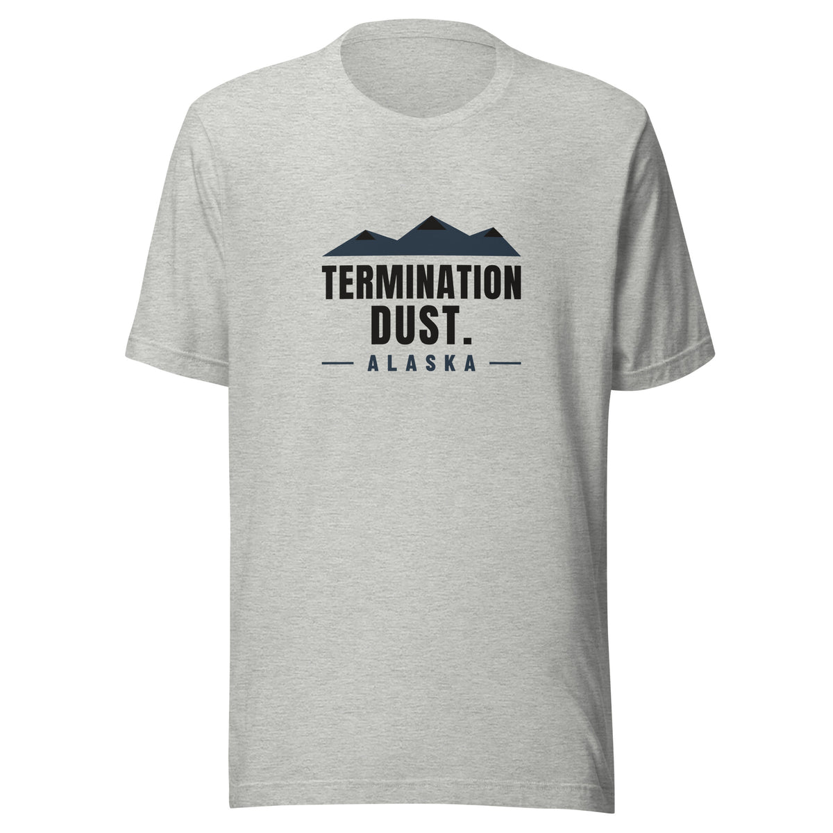 Alaska Termination Dust. – Tee – Heather Grey