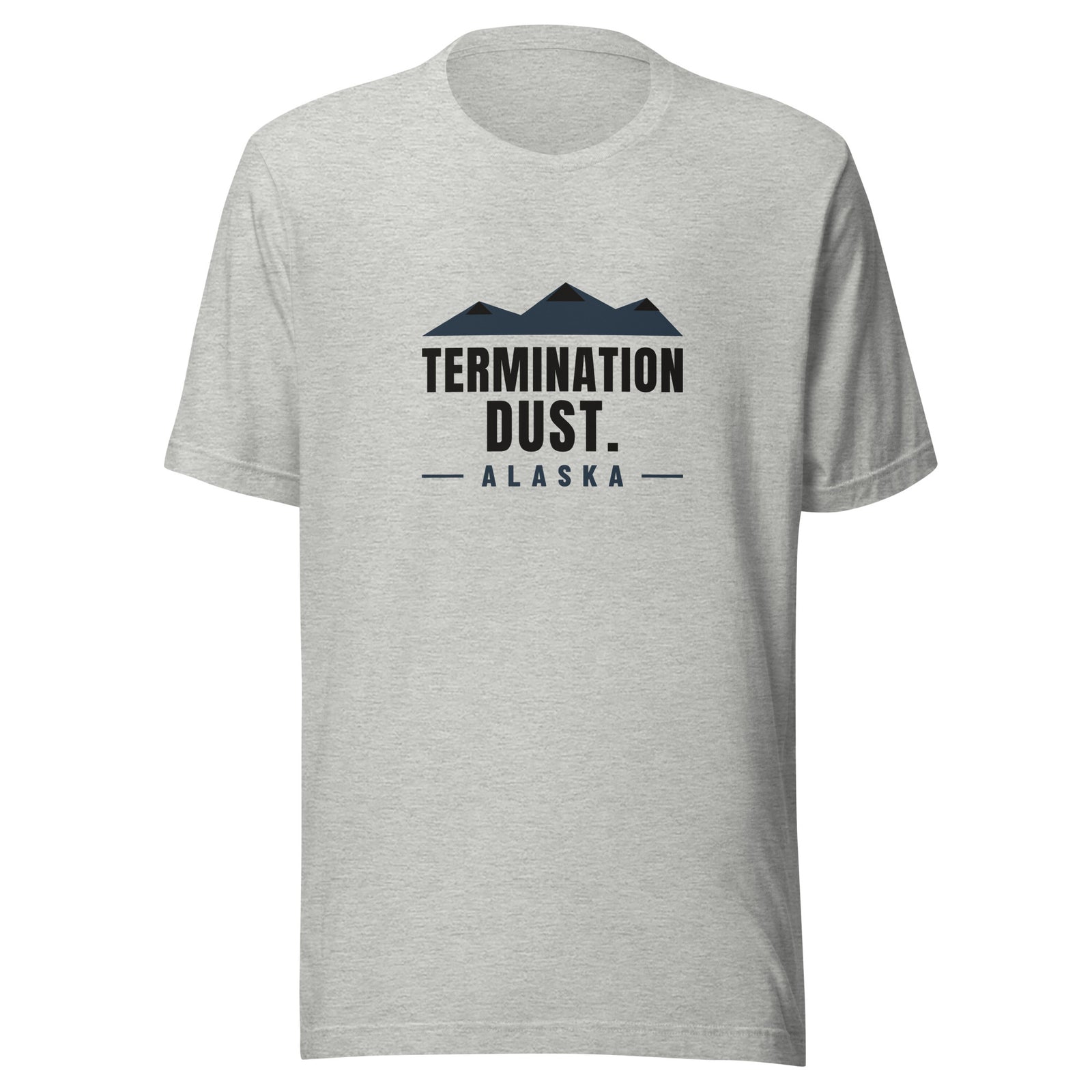 Alaska Termination Dust. – Tee – Heather Grey