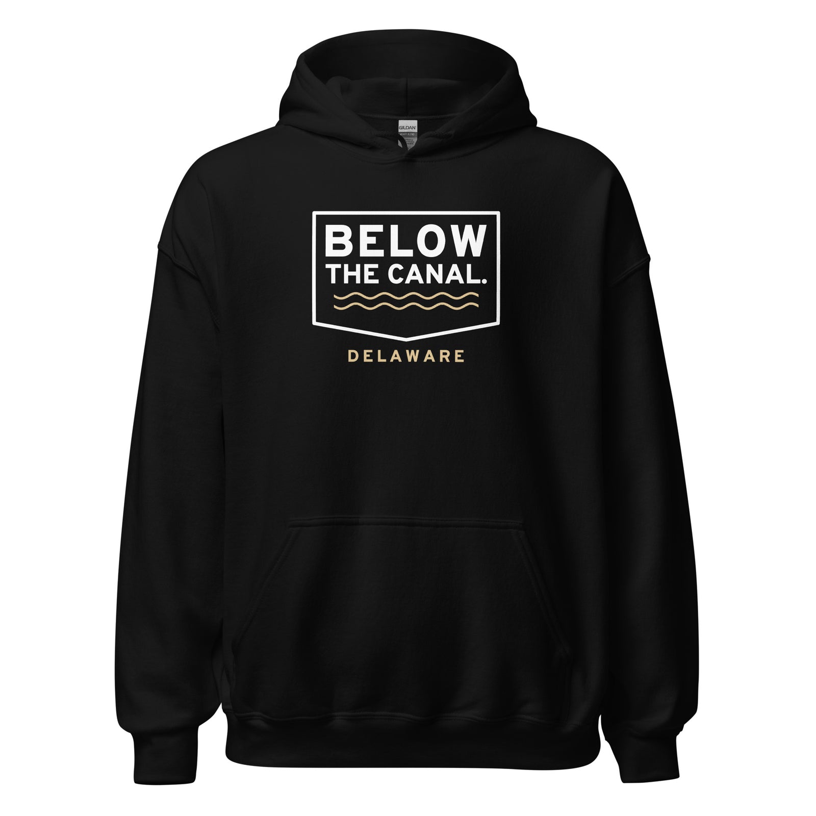 Delaware Below The Canal. – Hoodie – Black