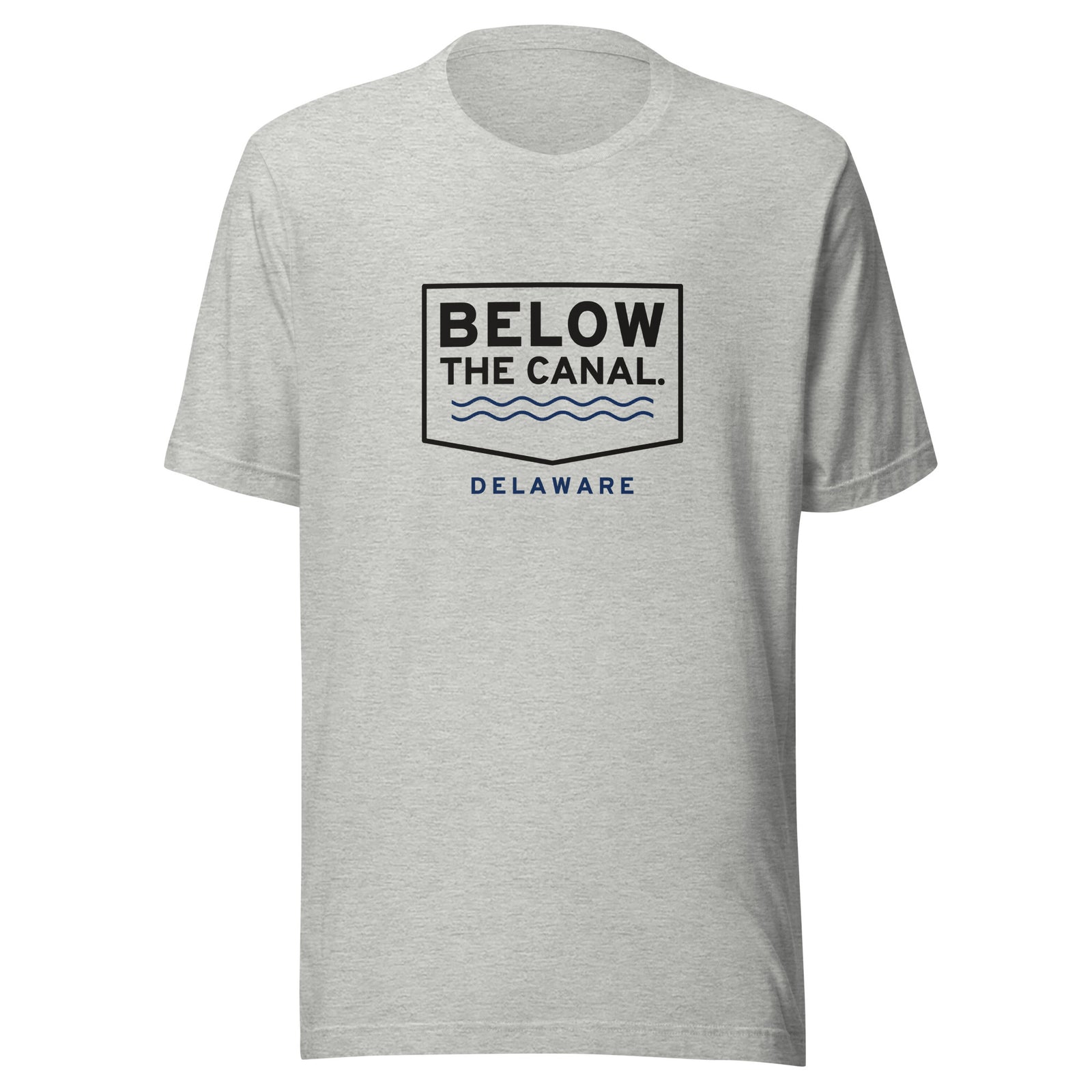 Delaware Below The Canal. – Tee – Heather Grey