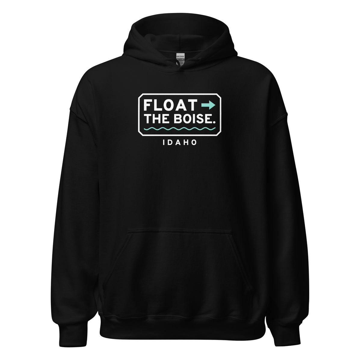 Idaho Float The Boise. – Hoodie – Black