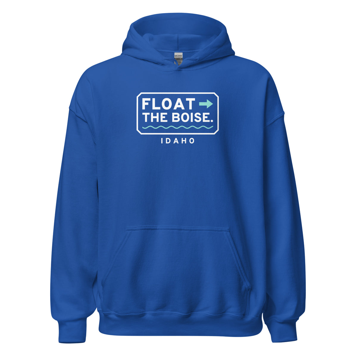 Idaho Float The Boise. – Hoodie – Royal