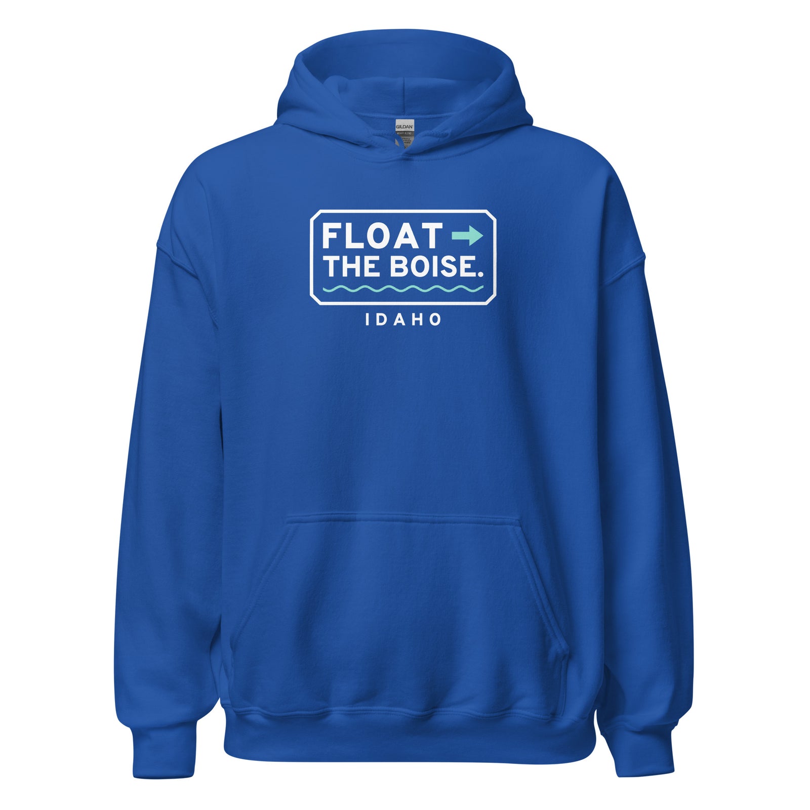 Idaho Float The Boise. – Hoodie – Royal