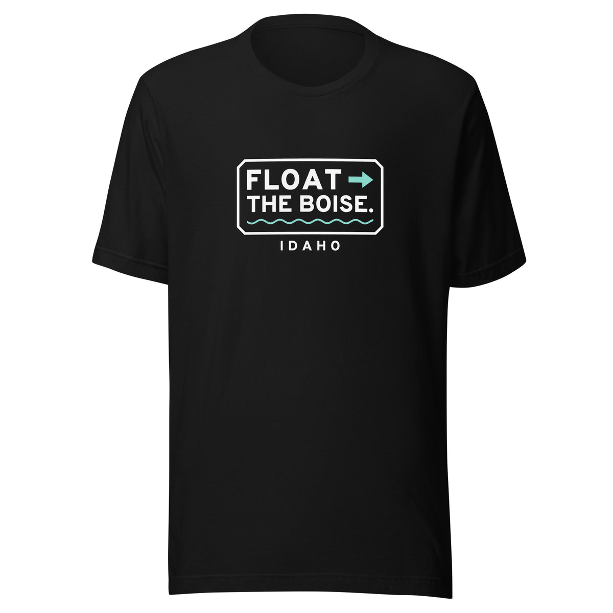 Idaho Float The Boise. – Tee – Black