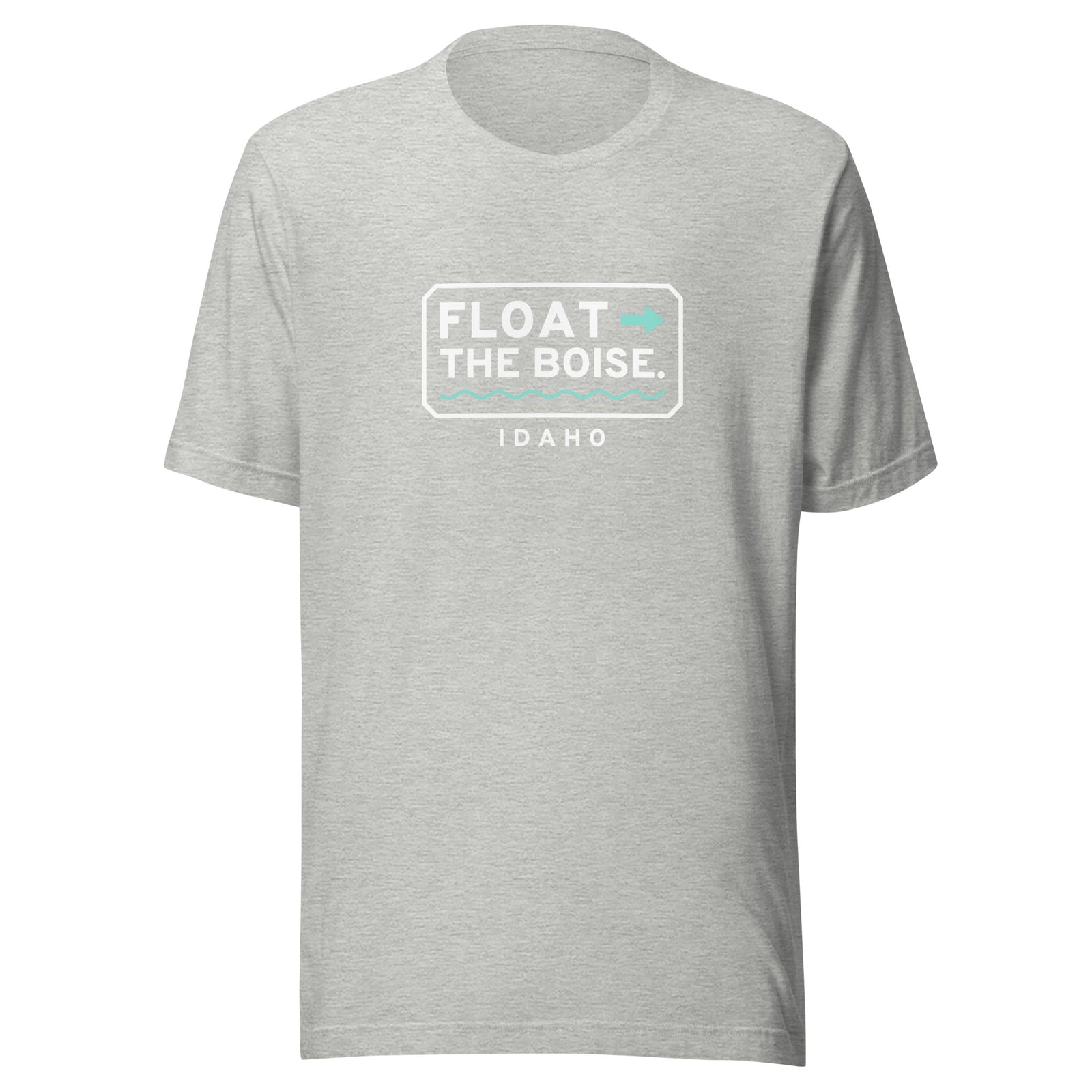 Idaho Float The Boise. – Tee – Heather Grey