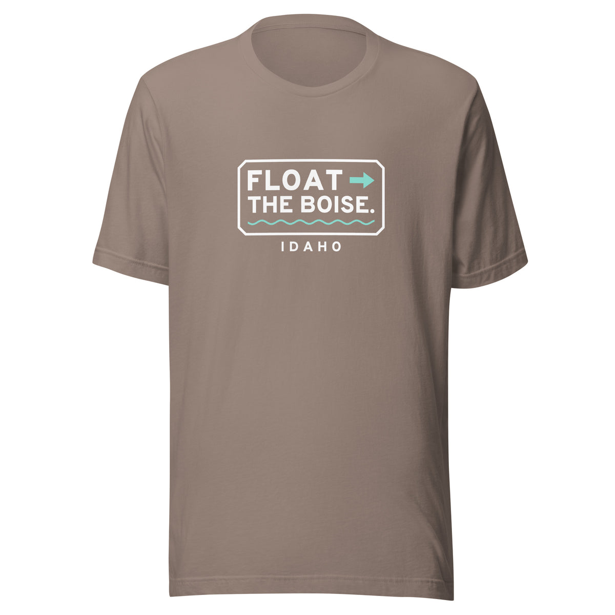 Idaho Float The Boise. – Tee – Pebble