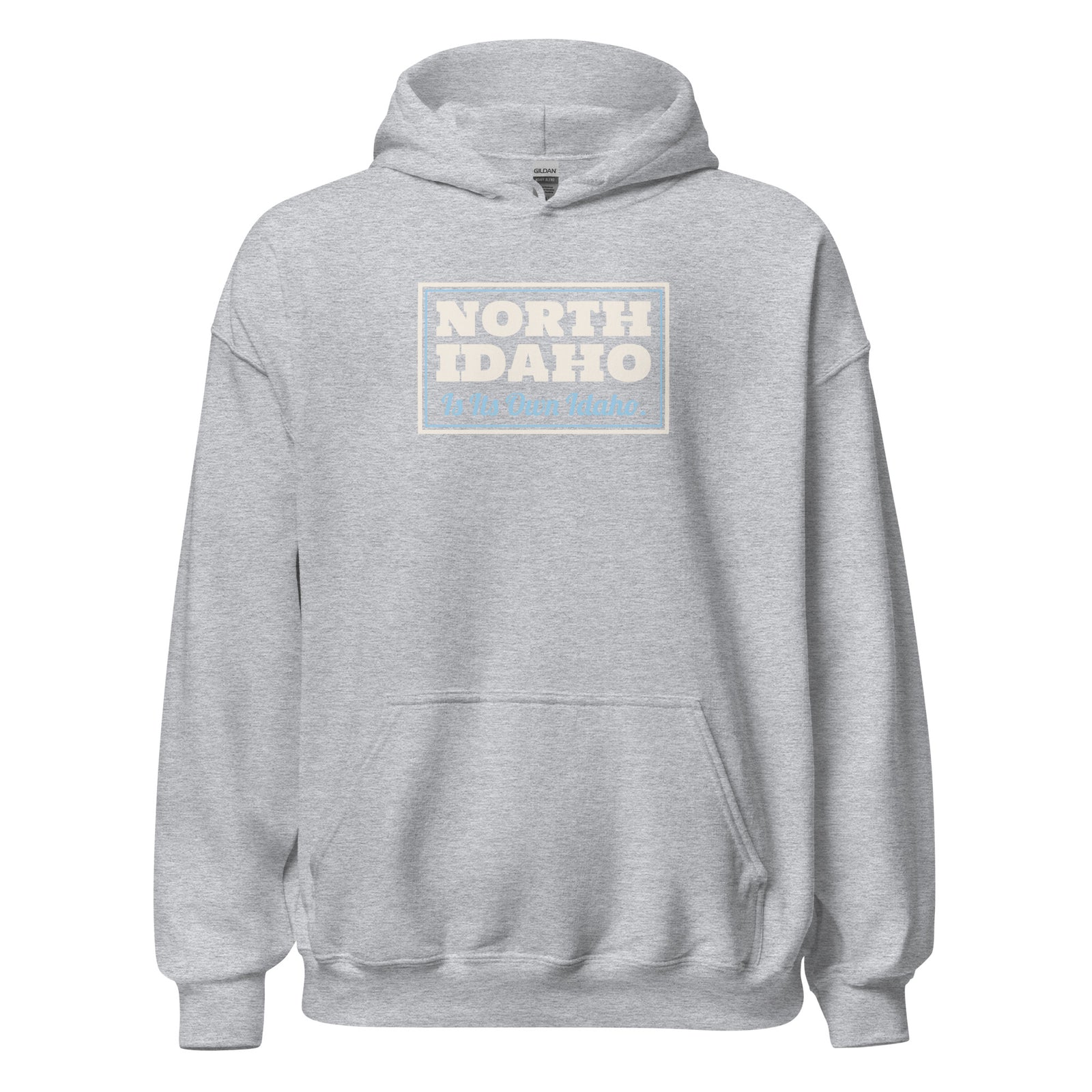 Idaho North Idaho Is Its Own Idaho. – Hoodie – Black