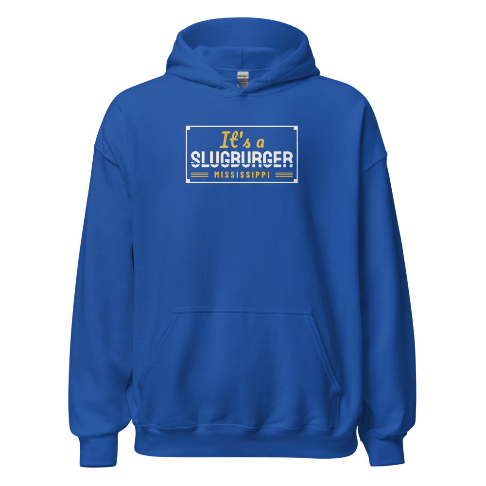 Mississippi It's A Slugburger. – Hoodie – Royal