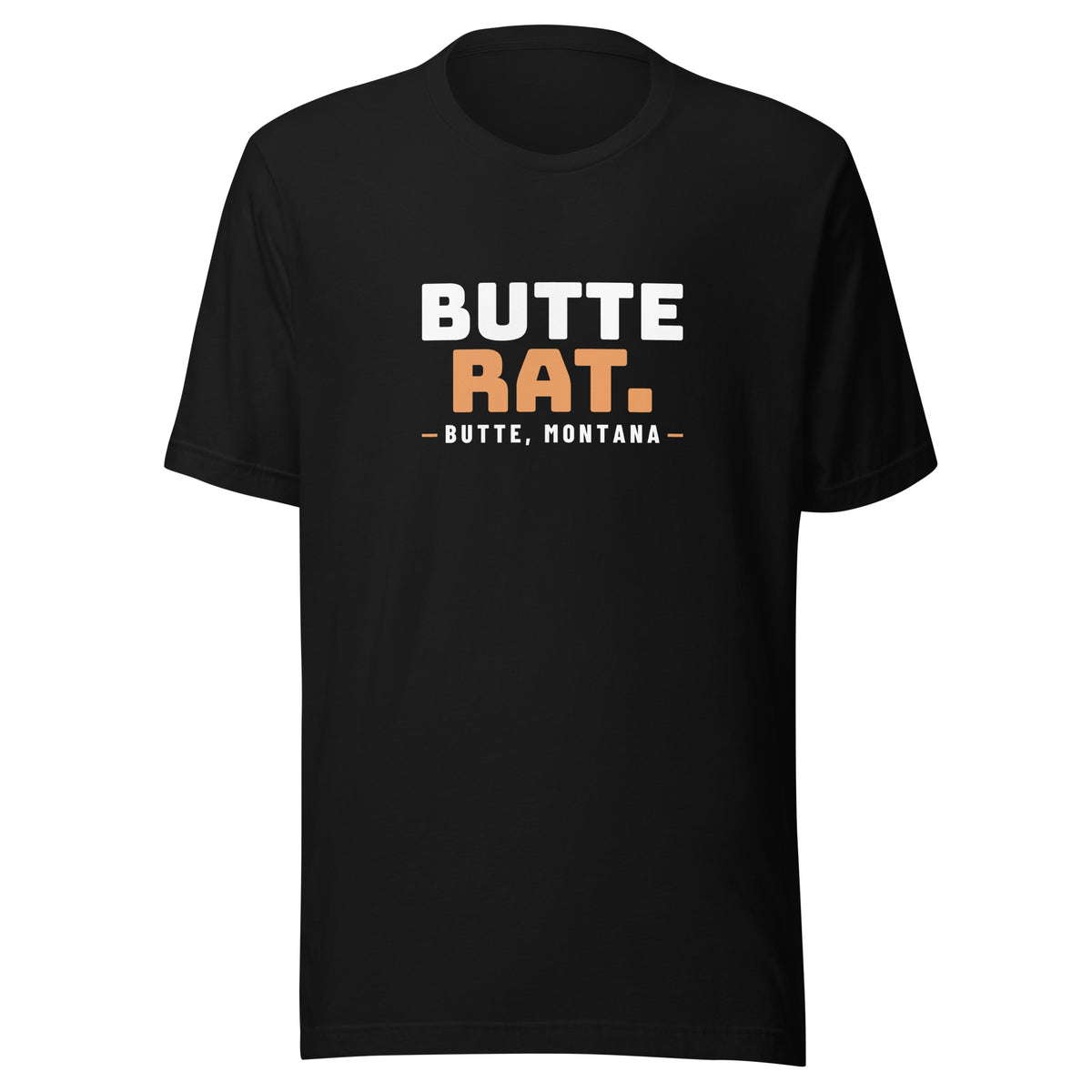 Montana Butte Rat. – Tee – Black