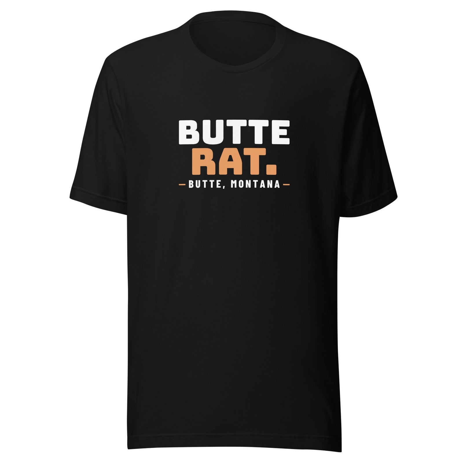 Montana Butte Rat. – Tee – Black