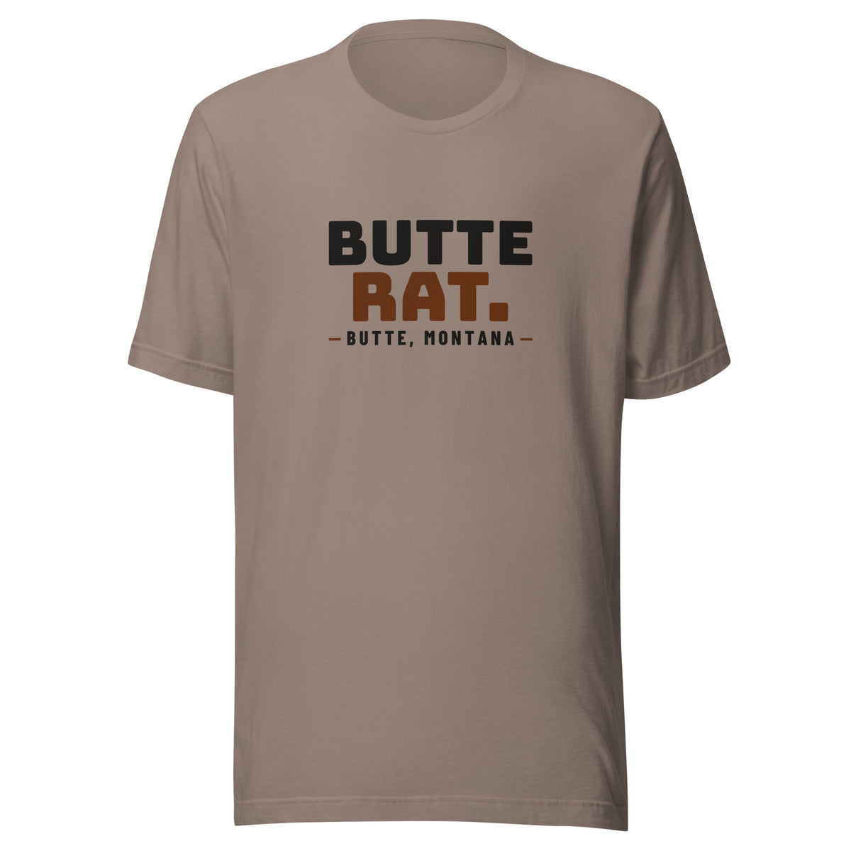 Montana Butte Rat. – Tee – Pebble