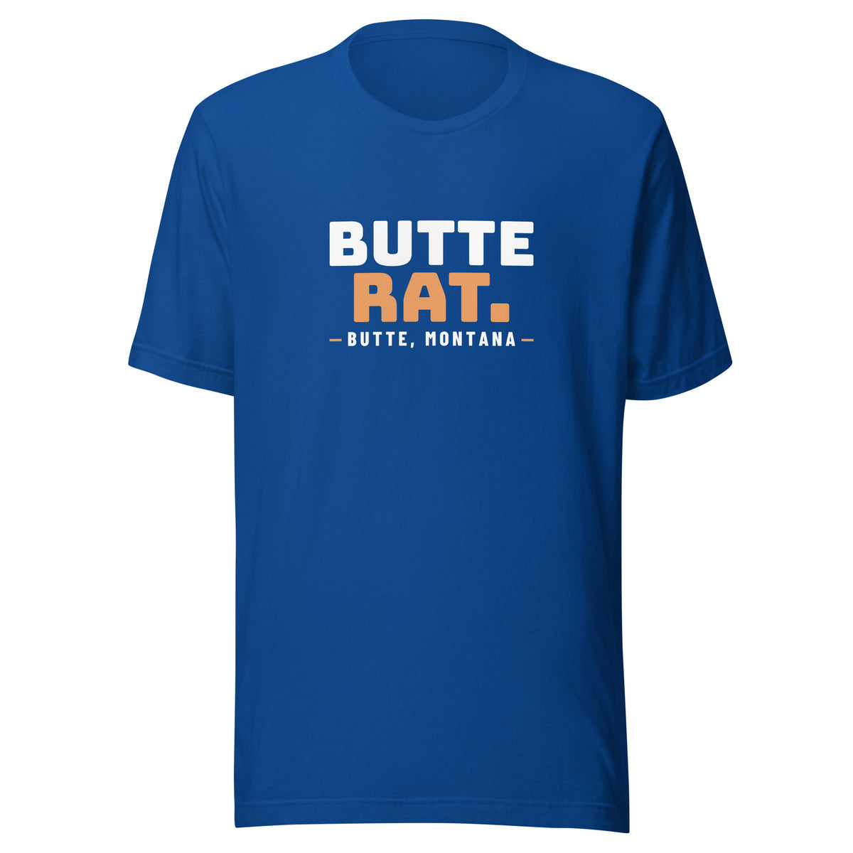 Montana Butte Rat. – Tee – Royal