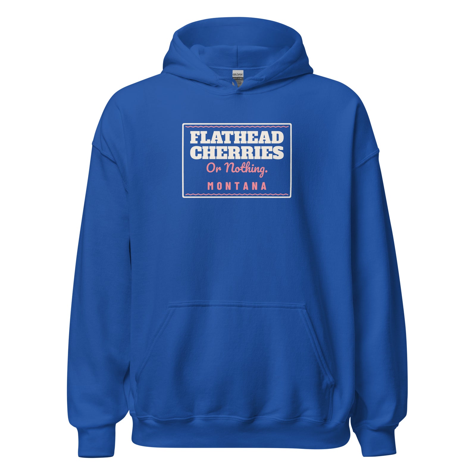Montana Flathead Cherries Or Nothing. – Hoodie – Royal